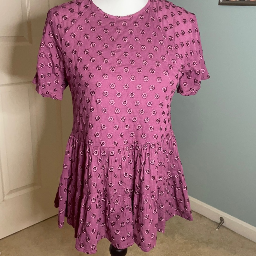 NWT Alter’d State S Purple Blouse